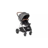 Cuggl Ebony Deluxe Pushchair. - R13a.7. Reversible seat Backrest adjsutment 5 points safety