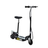 HOMCOM 120W Foldable Kids Powered Scooters with 24V Rechargeable Battery, Adjustable Ride on Toy (