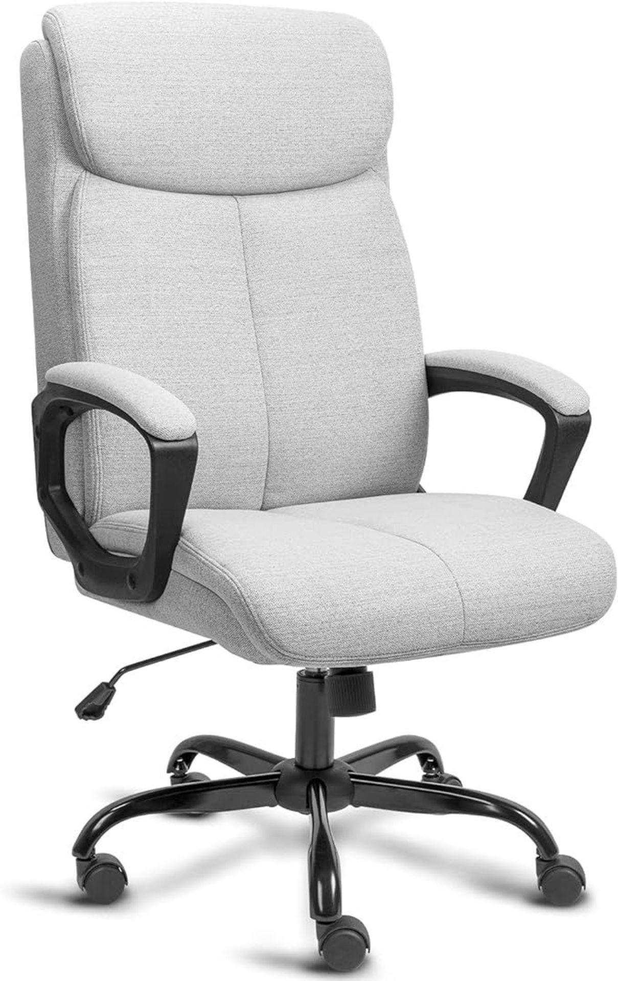 BASETBL Executive Office Chair Fabric Chair, Ergonomic Computer Desk Chair, Multi-zone Support