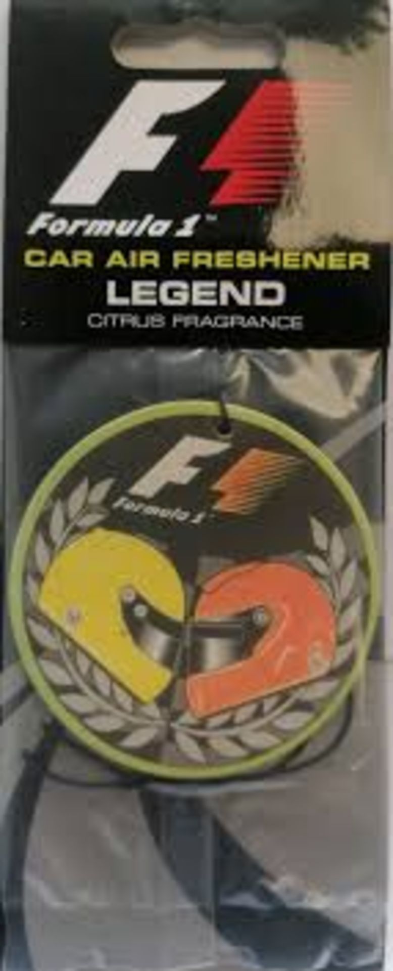 36250 BRAND NEW FORMULA ONE CAR AIR FRESHENERS LEGEND CITRUS SCENT. STOCK IS ON 2 PALLETS