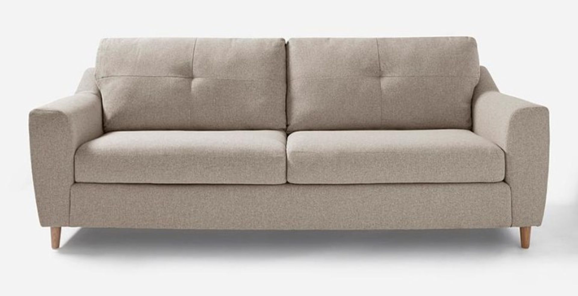 Baxter 4 Seater Sofa. - ER23. RRP £749.00. The contemporary style of the Baxter range is both on-