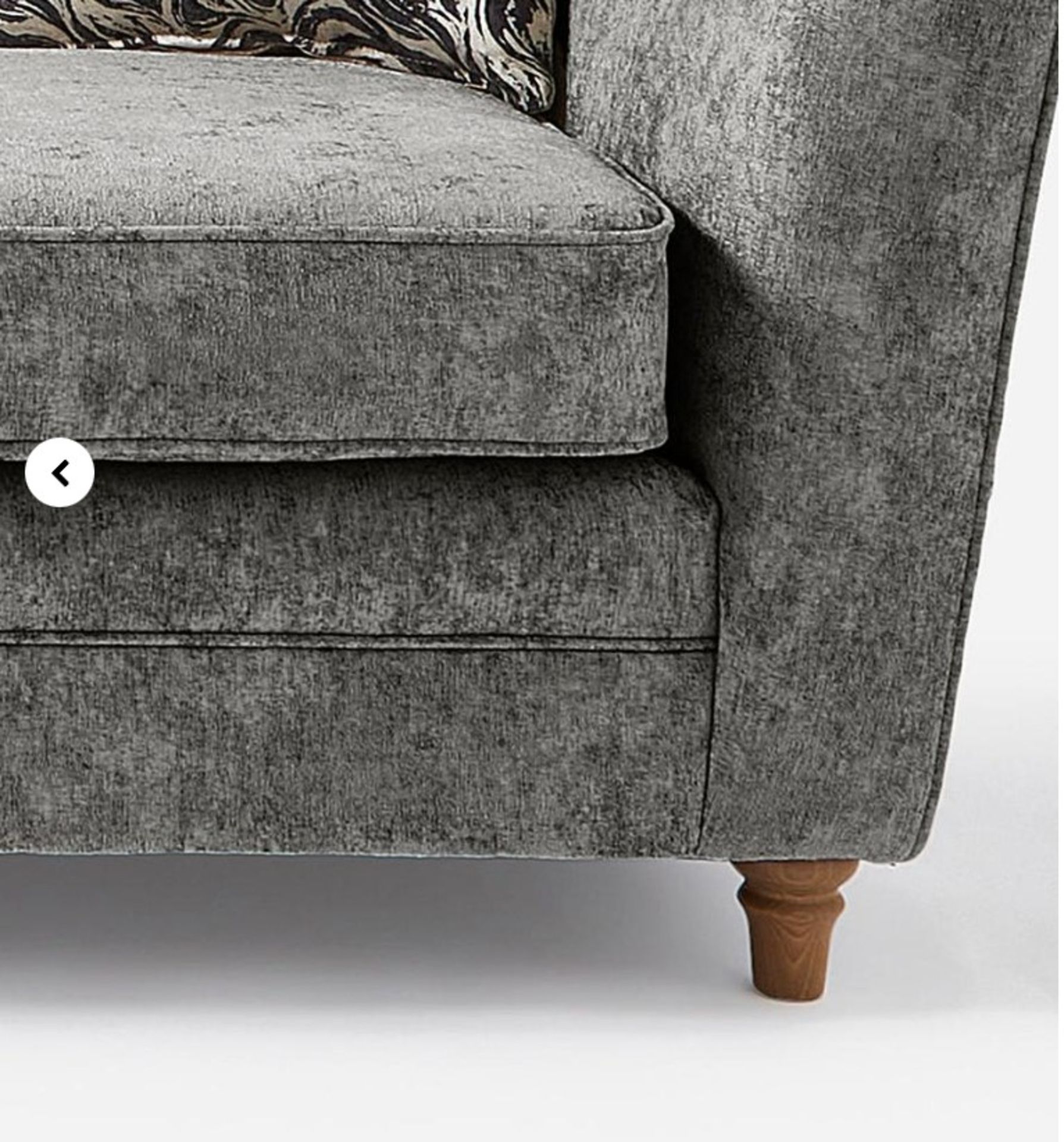 Murray 3 Seater. - ER23. RRP £859.00. The Murray 3 Seater Sofa is composed of 100% polyester