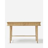 Wren Tambour Desk Table. - ER27. Our Wren Tambour Collection has a scandanavian feel but with
