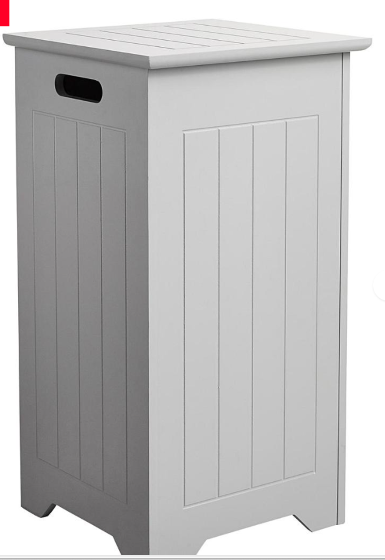 New England Slimline Laundry Hamper. - ER28. Clean, pretty and boasting a gorgeous country style,