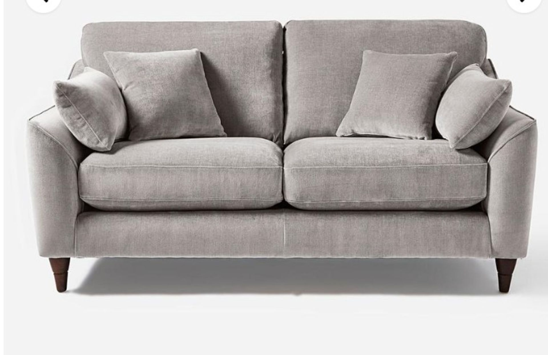 Hepburn 2 Seater Sofa. - ER23. RRP £1,249.00. The Hepburn 2 Seater Sofa features a classic, curved - Image 2 of 2