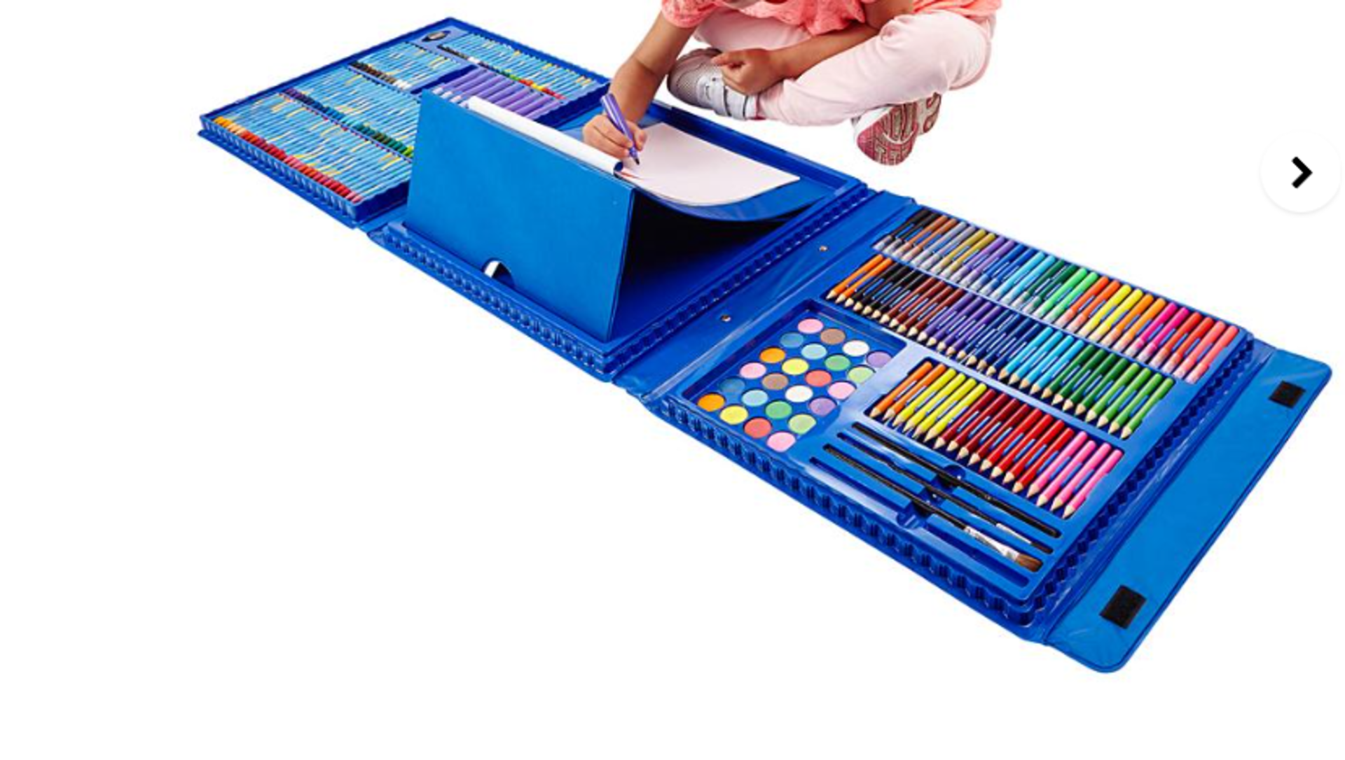 Ultimate Art Studio Case with Pop-Up Easel. - ER28. The Ultimate Art Studio contains everything your