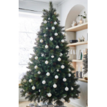 7ft Zermatt Pine Christmas Tree. - ER28. This is made from pvc tip branches with cones and is