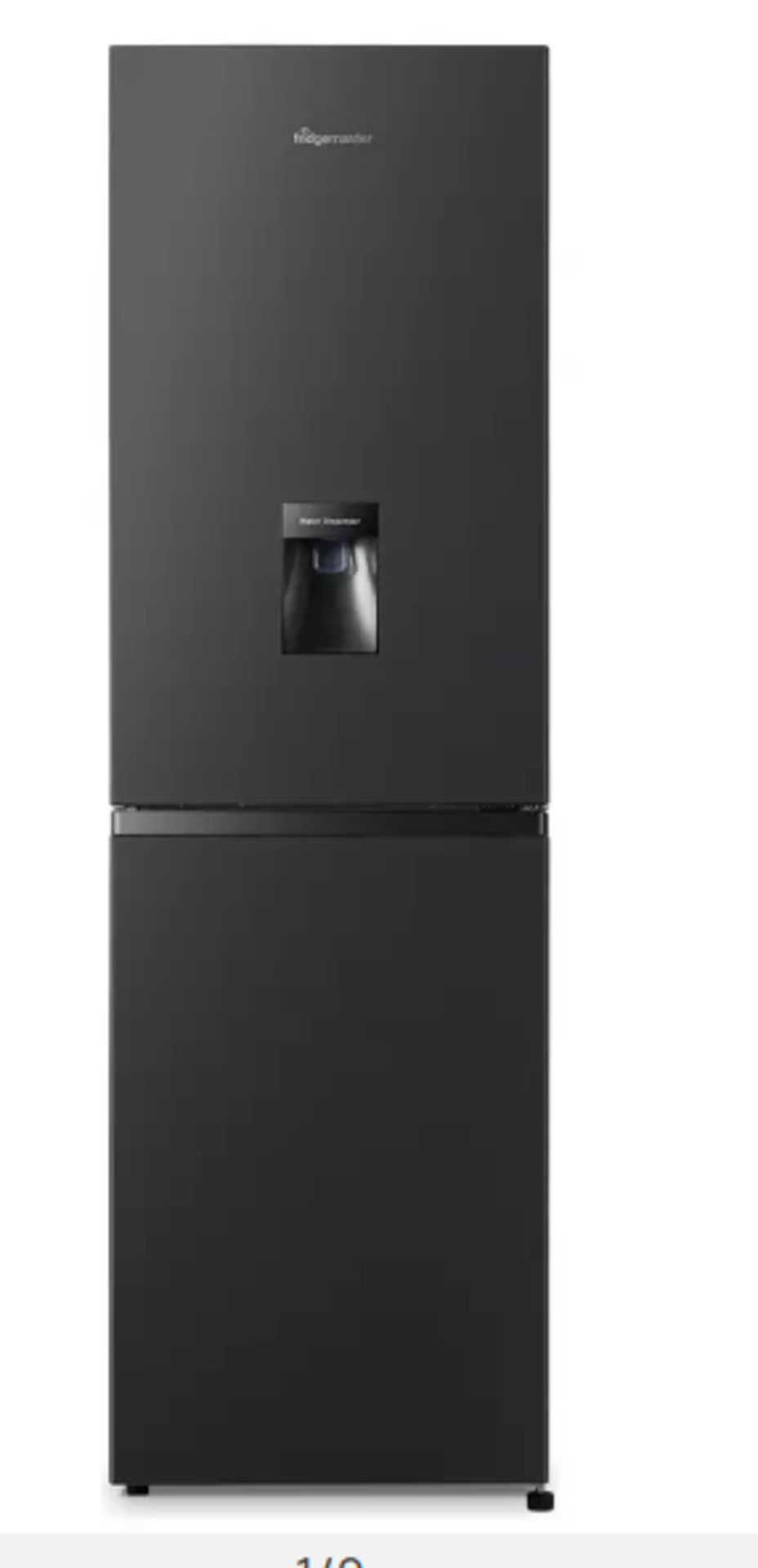 Fridgemaster MC55240DEB Freestanding Fridge Freezer - Black. - ER26. RRP £430.00. The Fridgemaster