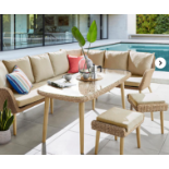 Maldives Corner Dining Sofa Set. - ER23. RRP £1,790.00.