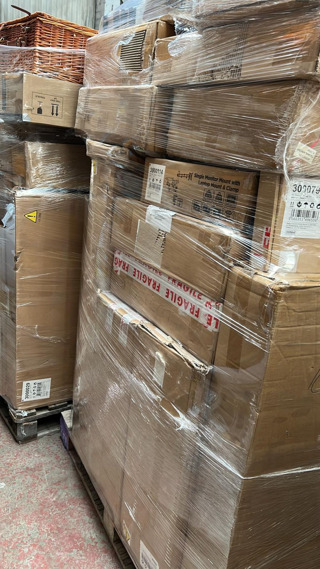 Large Pallet of Unchecked Mainly Boxed Courier Returns. These Are Unchecked & May Include: Power