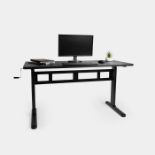Trade lot 5 x Adjustable Height Sit-Stand Desk. - ER43. Work or study comfortably with the VonHaus