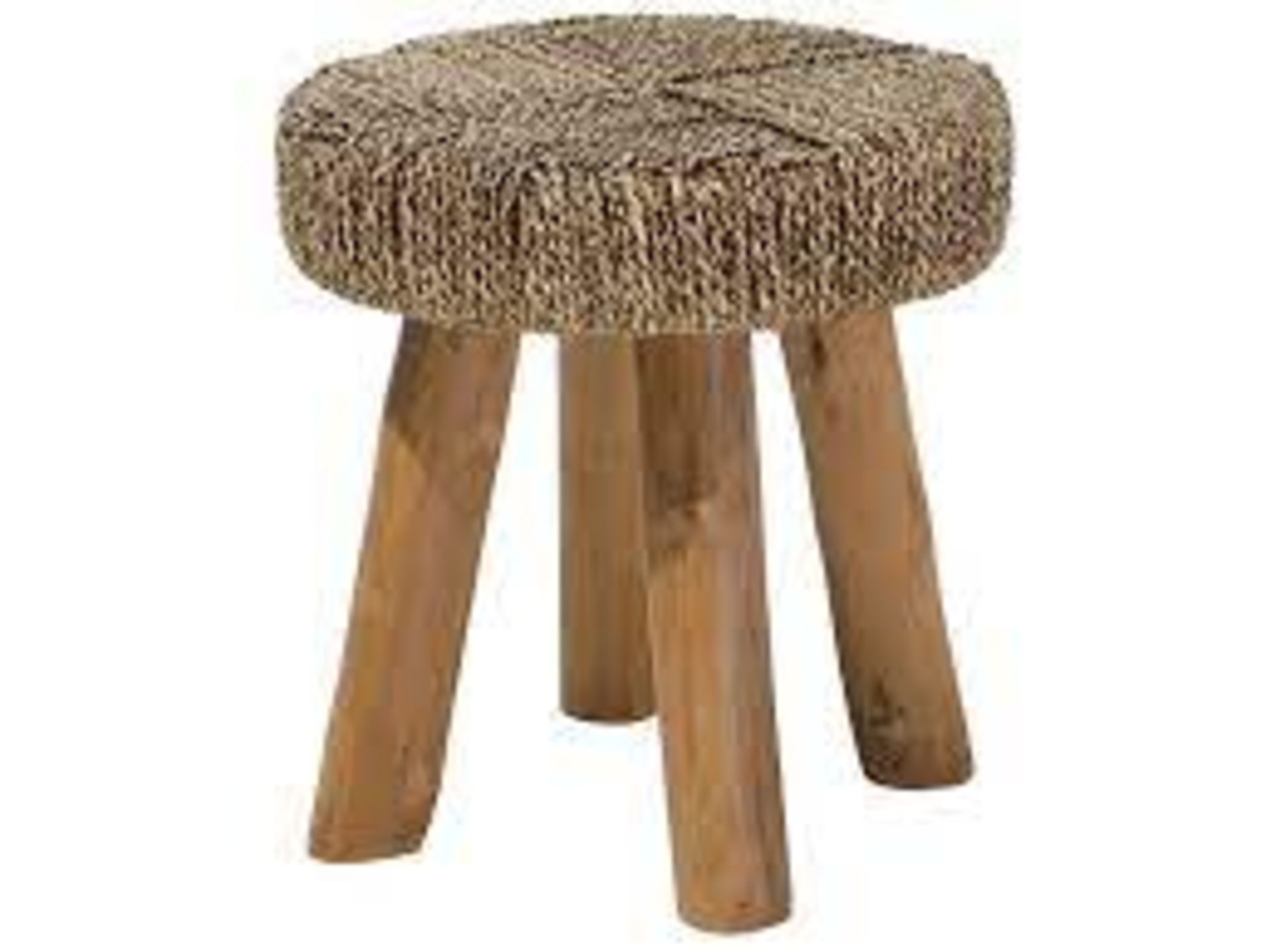 Kelsey Teak Wood Side Table. - ER24. RRP £199.99. Influenced by nature design trend this wooden