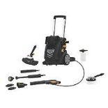 TITAN 155BAR ELECTRIC HIGH PRESSURE WASHER 2.7KW 230V. - R14.11. Easy to manoeuvre pressure washer