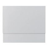 BATH END PANEL 700MM WHITE GLOSS. - R14.9. Contemporary bath end panel made from strong MDF and