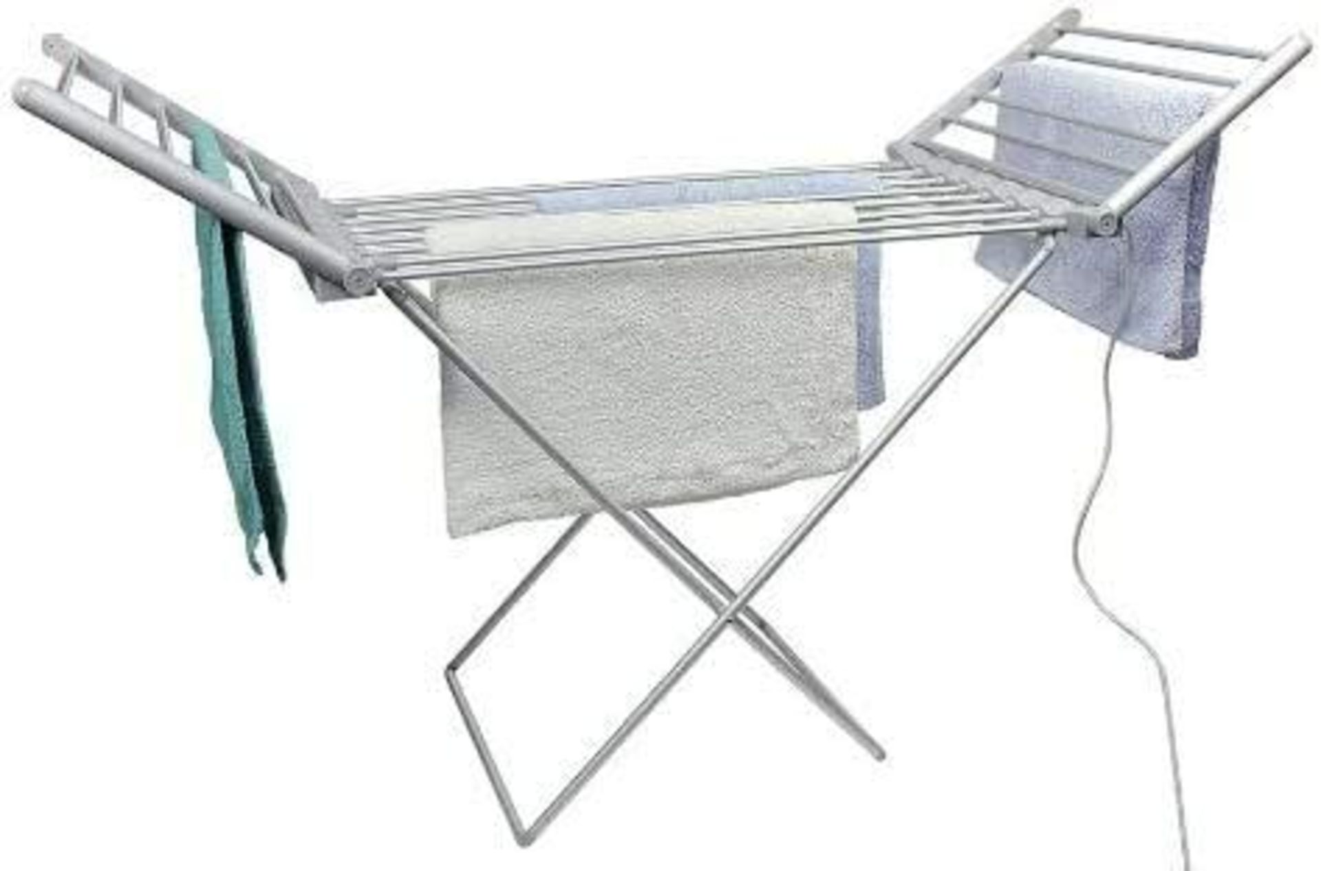 Highlands Electric Heated Clothes Dryer Folding Energy-Efficient Indoor Airer Wet Laundry Drying