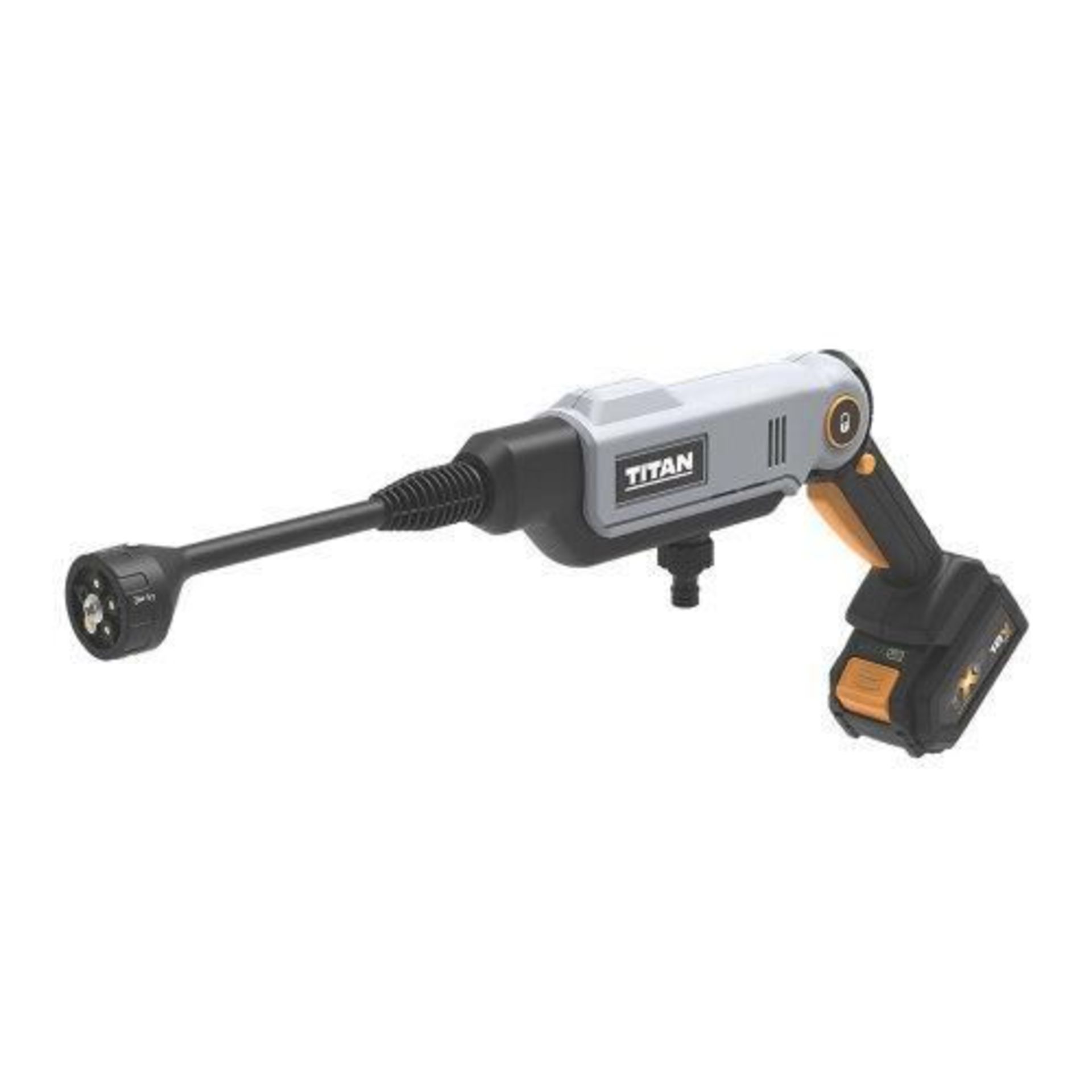 Titan Pressure Washer Cordless Hand-Held Portable 22 Bar 18V 5Ah Battery - R14.14. - Image 2 of 2