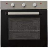 Cooke & Lewis CLFSB60 Built-in Single Fan Oven - Black. - R13a.6.