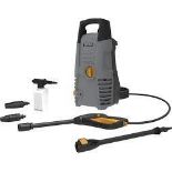 TITAN 100BAR ELECTRIC HIGH PRESSURE WASHER 1.3KW 230V. - R14.11. Compact design with space-saving