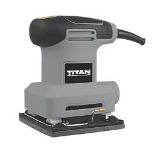 TITAN ELECTRIC 1/4 SHEET SANDER 240V. - R14.16. Sheet sander with dust extraction facility and