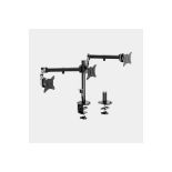 Triple Monitor Clamp for 17-27" Screens. - R14.9. With a higher total number of screens, you’ll be