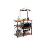 4 Tier Vintage Kitchen Baker'S Rack Utility Microwave Stand. - R14.7. This 4-tier kitchen baker's