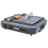 TITAN 500W ELECTRIC TILE CUTTER 240V. - R14.15. 500W tile cutter with high torque anti-stall motor