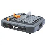 TITAN 500W ELECTRIC TILE CUTTER 240V. - R14.12. 500W tile cutter with high torque anti-stall motor