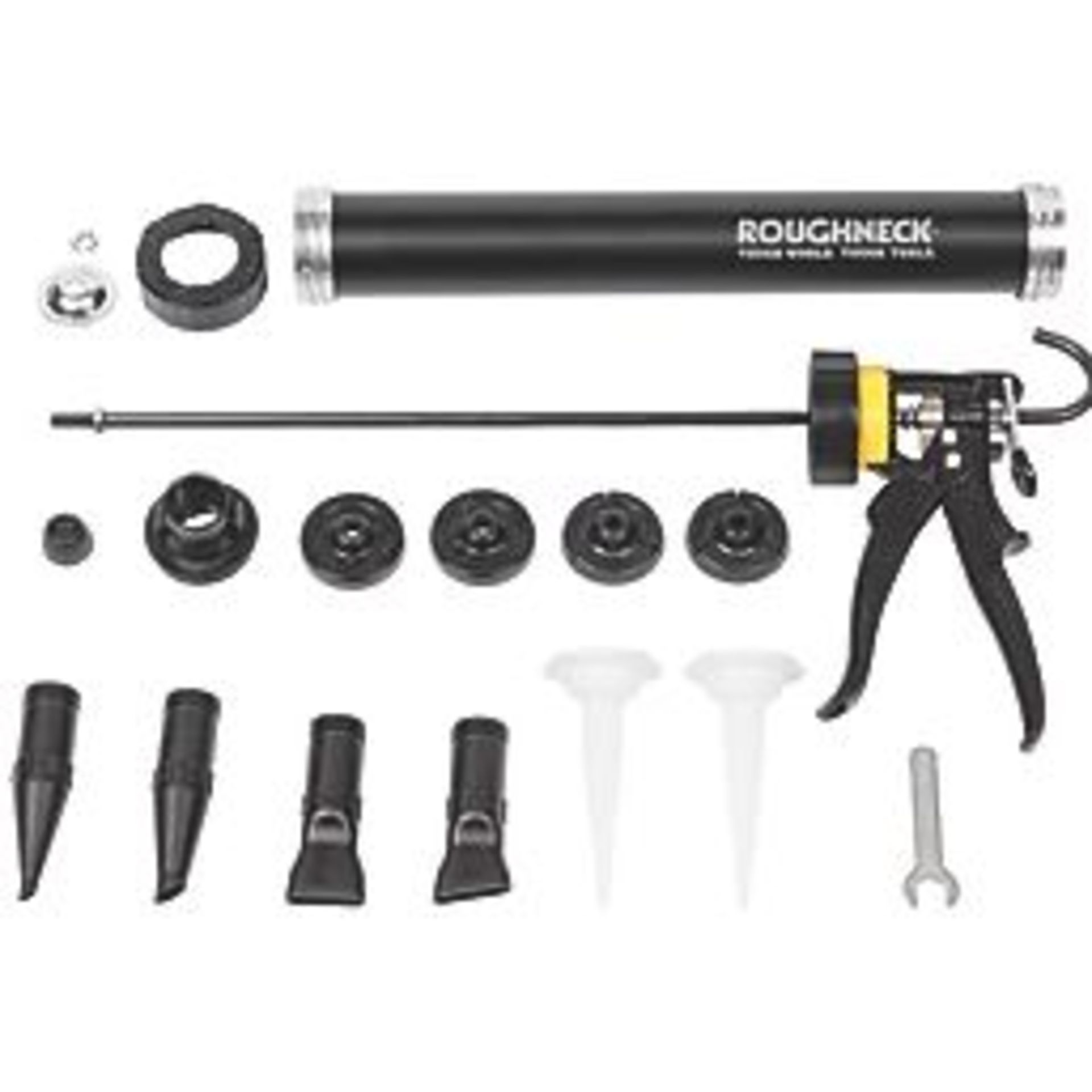 ROUGHNECK MORTAR GUN KIT. - R14.12. Can be used as a mortar gun, grouting gun, sausage gun, bulk-