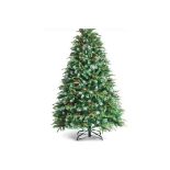 5/6 FEET ARTIFICIAL CHRISTMAS TREE WITH LED LIGHTS AND TIPS-6 FT. - R14.2.