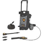 TITAN 140BAR ELECTRIC HIGH PRESSURE WASHER 1.8KW 230V. - R14.15. Compact design with space-saving