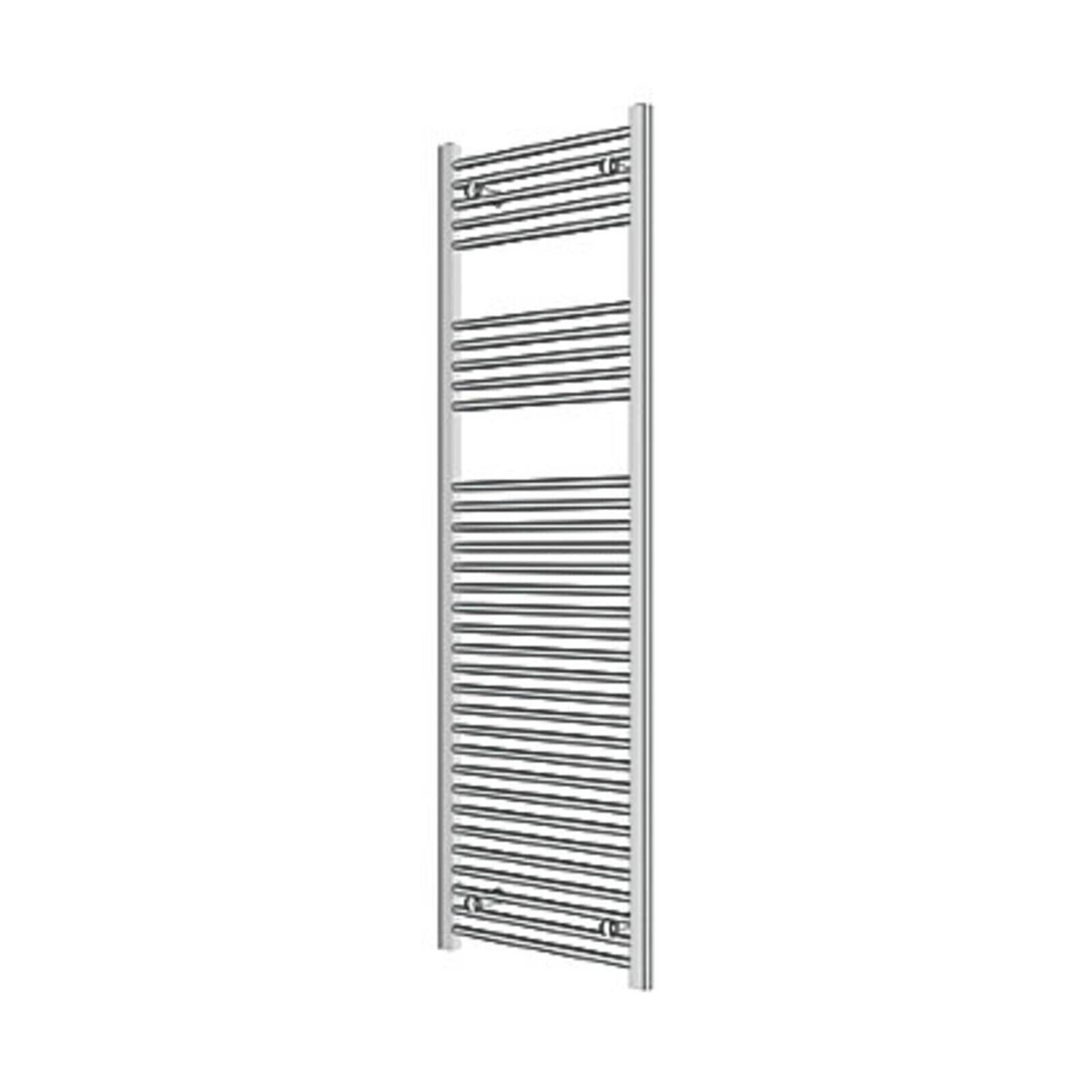 FlomastaFlat Towel Warmer Chrom (H) 1600 Mm X (B) 600 Mm - 1889BTU - R17E.