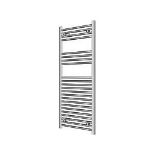 FLOMASTA TOWEL RADIATOR 1200MM X 500MM CHROME 1228BTU. - R17.