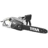 TITAN 2000W 230V ELECTRIC 40CM CHAINSAW. - R14.10. Electric chainsaw with powerful motor and