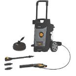 TITAN 140BAR ELECTRIC HIGH PRESSURE WASHER 1.8KW 230V. - R14.12. Compact design with space-saving