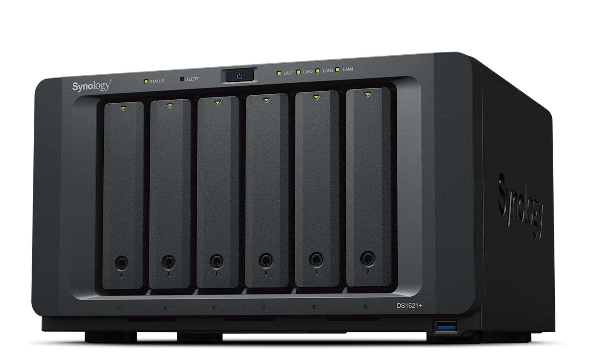 Synology DiskStation DS1621+. - P1. RRP £999.00. Synology DS1621+ is a powerful and compact 6-bay