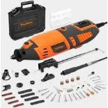 Rotary Multitool 170w With 184pc Accessory Set. - ER34.