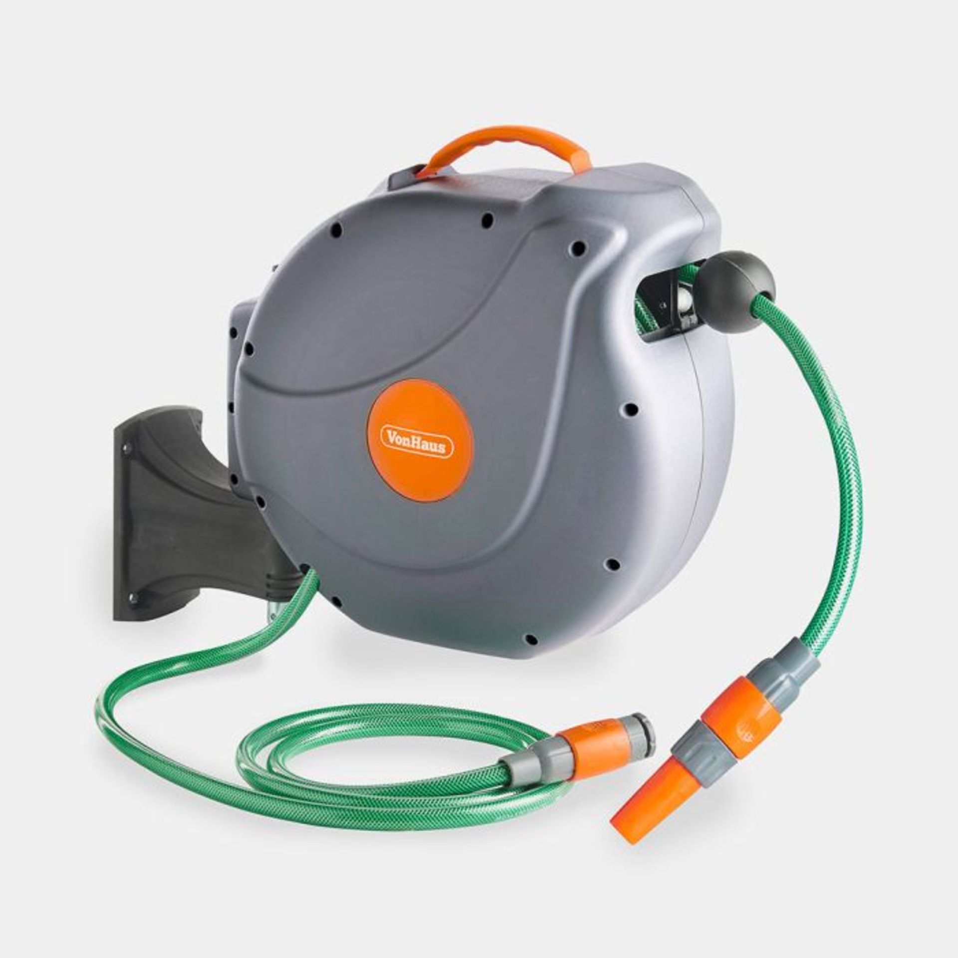 20m Garden Hose Reel. -ER34. Extending up to 20m in length, this anti-kink, tough and durable hose