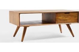 Buxton Real Mango Wood Coffee Table. - ER34.