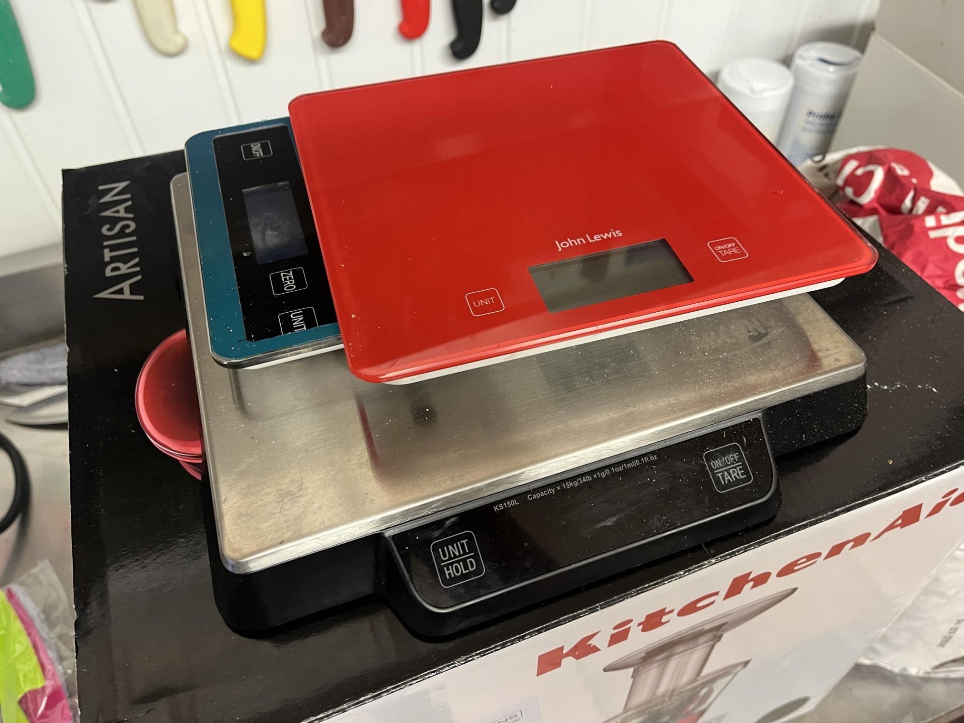 3 SETS OF KITCHEN SCALES