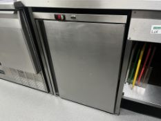 STAINLESS STEEL UNDER COUNTER FREEZER