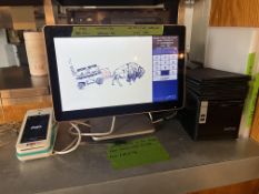 WINDOWS BASED COMPUTER EPOS SYSTEM (TEVALIS) WITH TICKET PRINTER