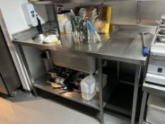 STAINLESS STEEL SINK UNIT