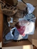 PALLET TO CONTAIN 500 x BAGGED/BOXED ITEMS FROM A MAJOR ONLINE RETAILER TO INCLUDE MAINLY CLOTHING &