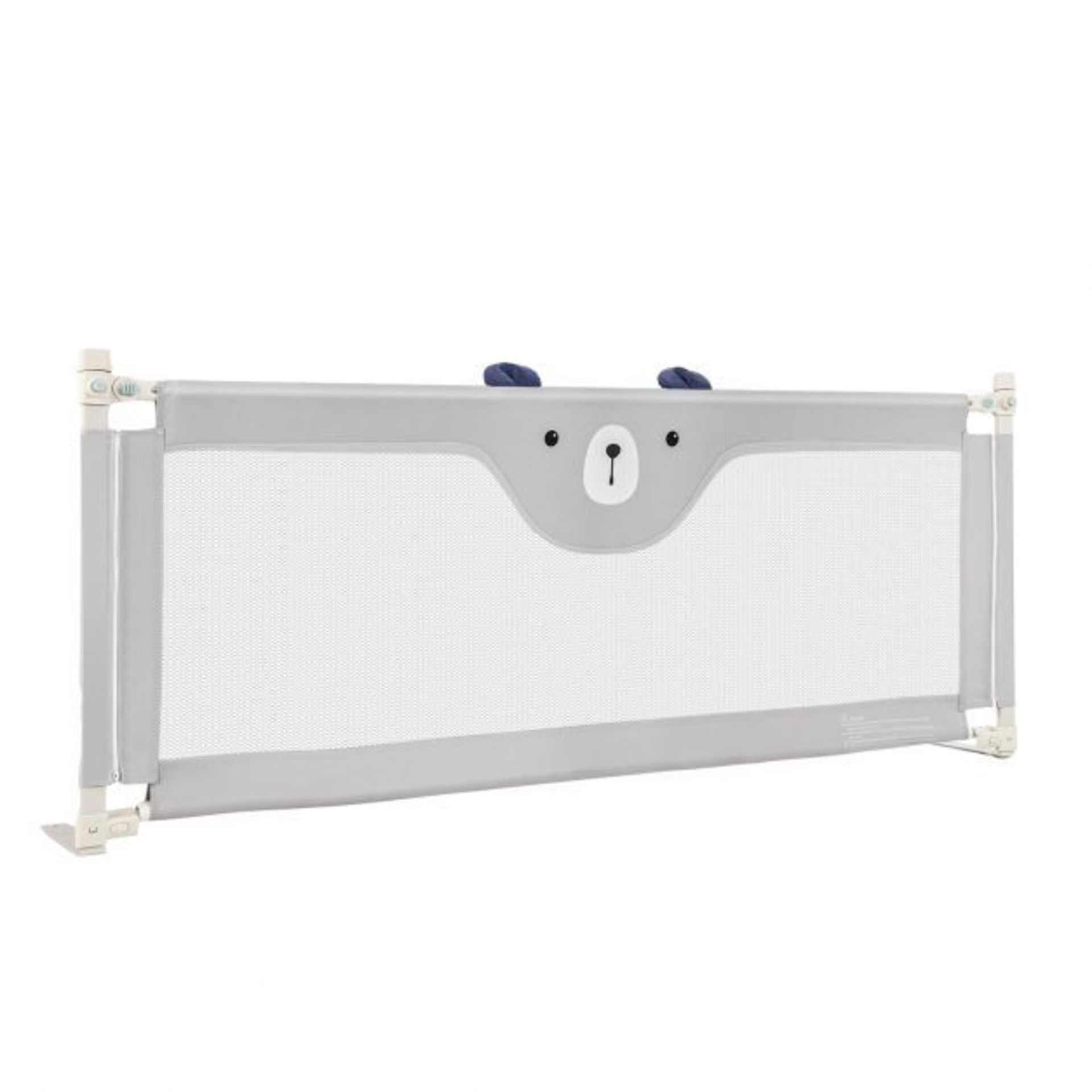 195cm Bed Rail with Double Safety Lock and Adjustable Height. - ER54. This extra-long bed rail