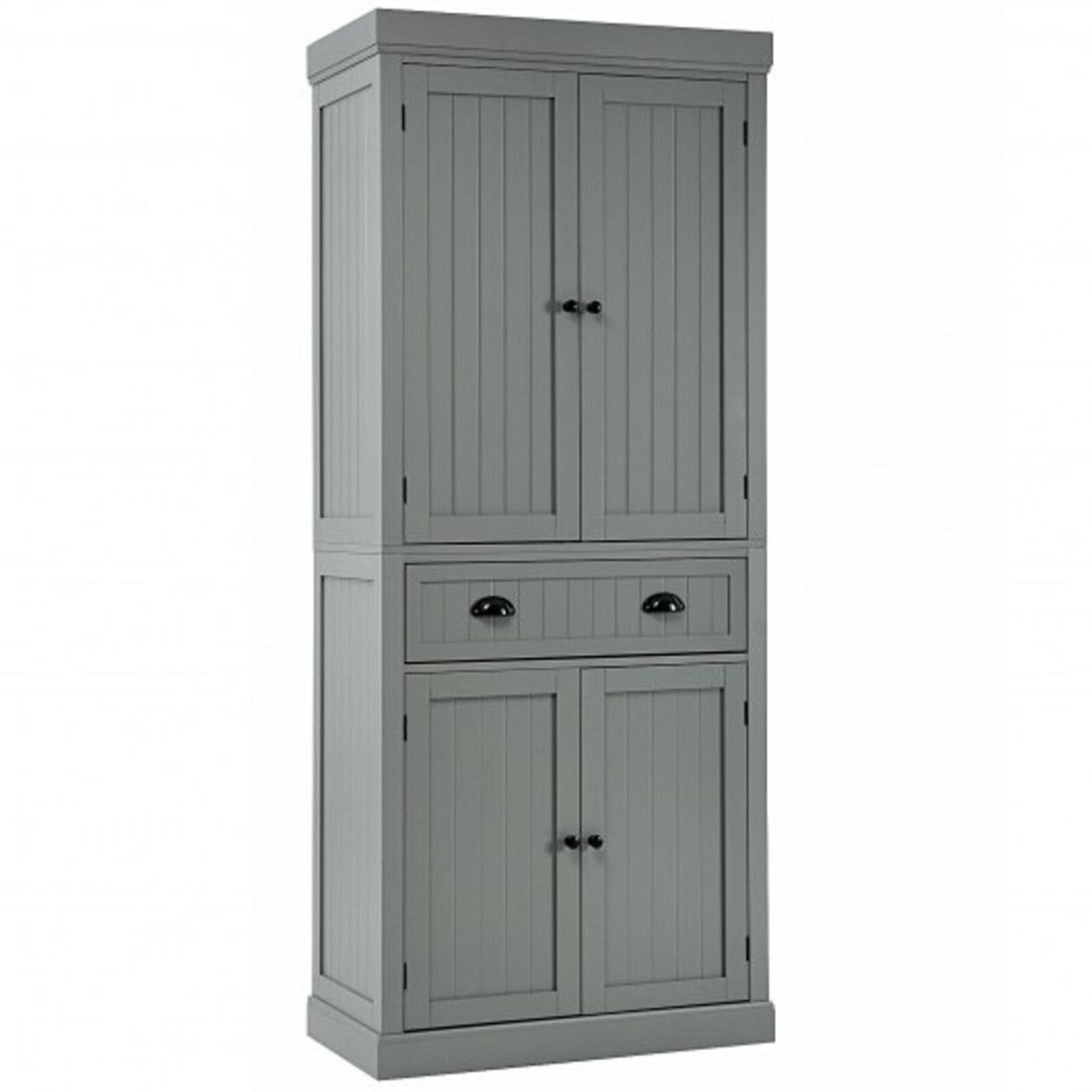 Cupboard Freestanding Kitchen Cabinet W/ Adjustable Shelves. - ER54. This is the practical storage