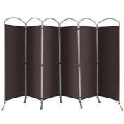 2 x 6.2 ft. Folding Room Divider for Home Office Living Room. - ER54.