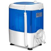 2-in-1 Mini Washing Machine Single Tub Washer and Spin Dryer W/ Timing Funtion. - ER54. Still