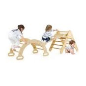 Triangle Climbing Toys with Climbing Triangle Arch Ramp. - ER54