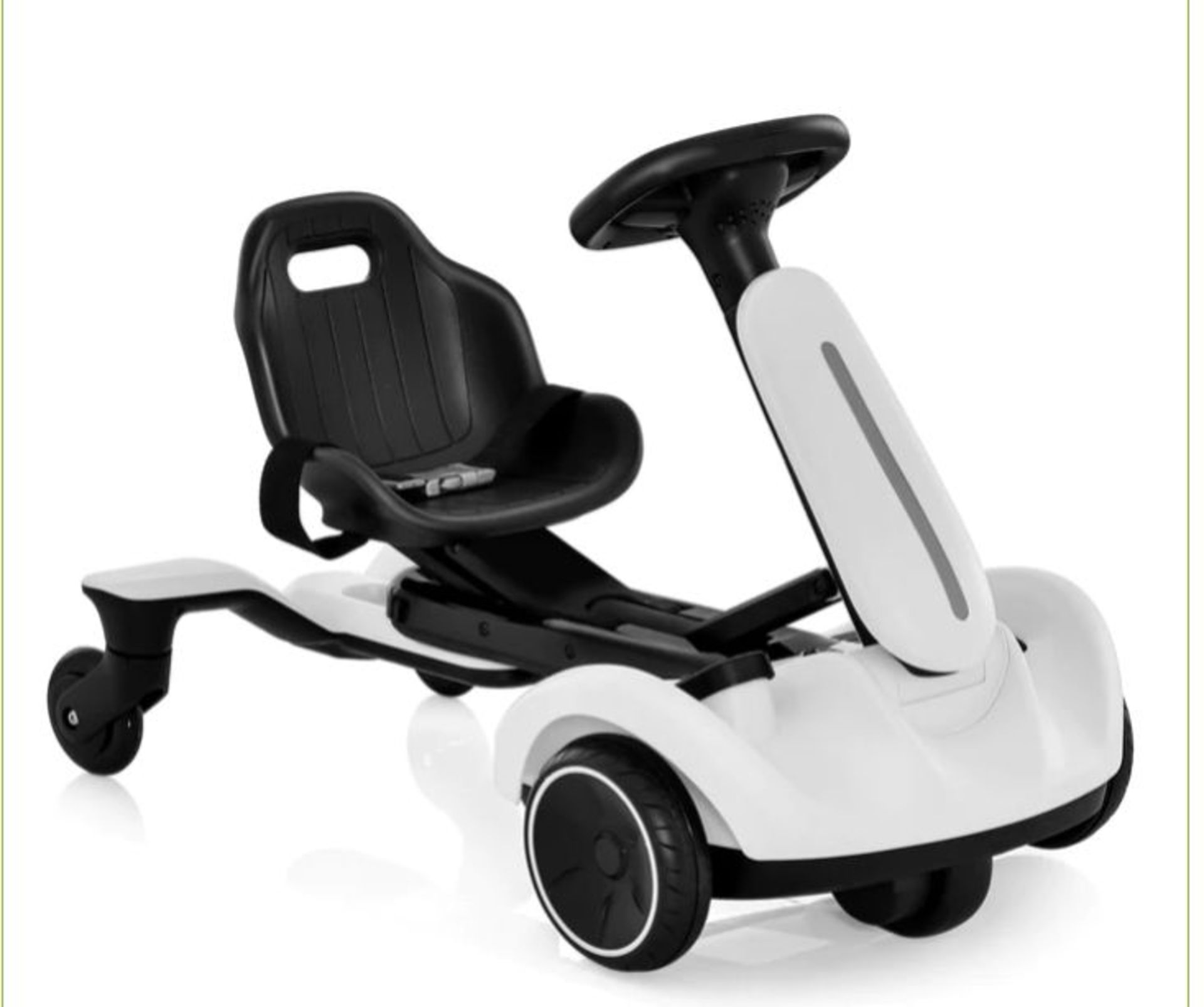 6V ELECTRIC RIDE ON DRIFT CAR FOR KIDS AGED 3-8 YEARS OLD-WHITE. - ER54. Are you looking for the