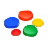 5 Pieces Kids Balance Stepping Stones. - ER54. Durable Materials& Safety Guarantee:The kids